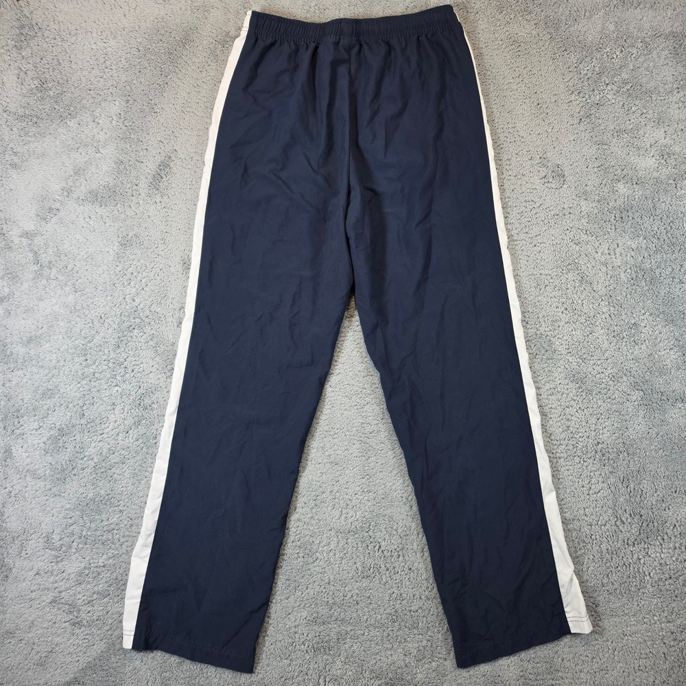 Nike Track Pants Mens Medium Navy Blue White Side Stripe Vintage Windbreaker Y2K - Picture 3 of 10